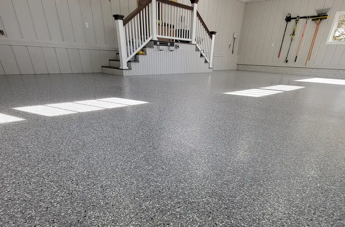 AFTER: finished coating system